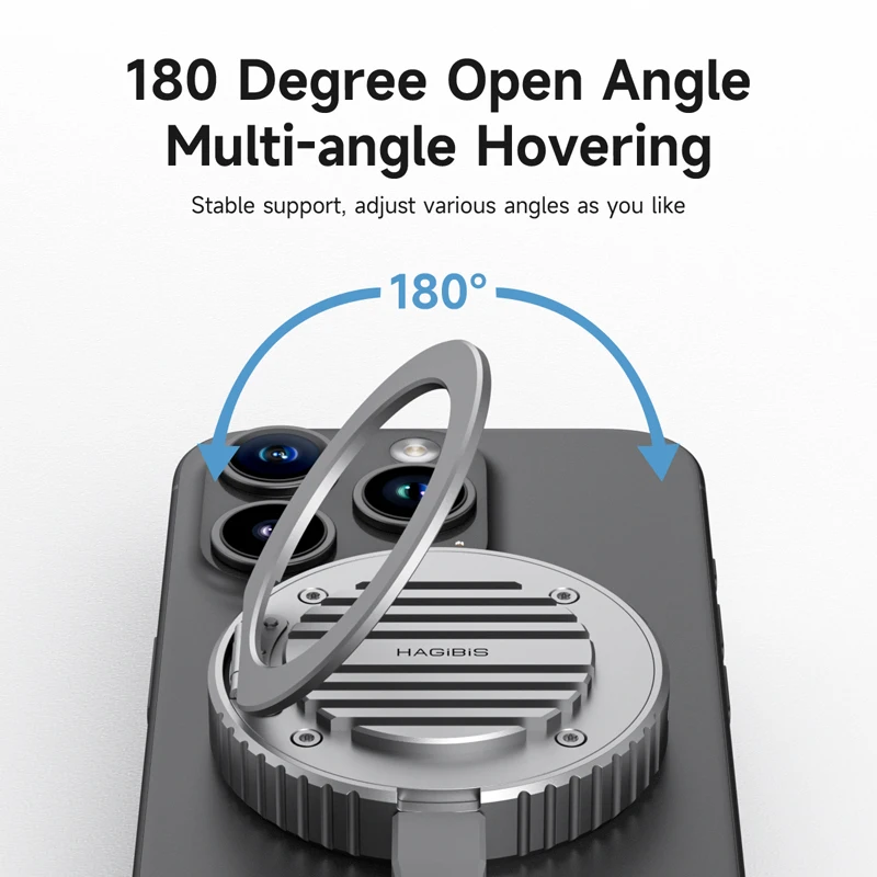 Heatsink Accessories Hagibis Heatsink Heat Dissipation Fins Cover Desktop Stand Magsafe Double Sided Magnetic Only Accessories for MC100/MC100 Pro
