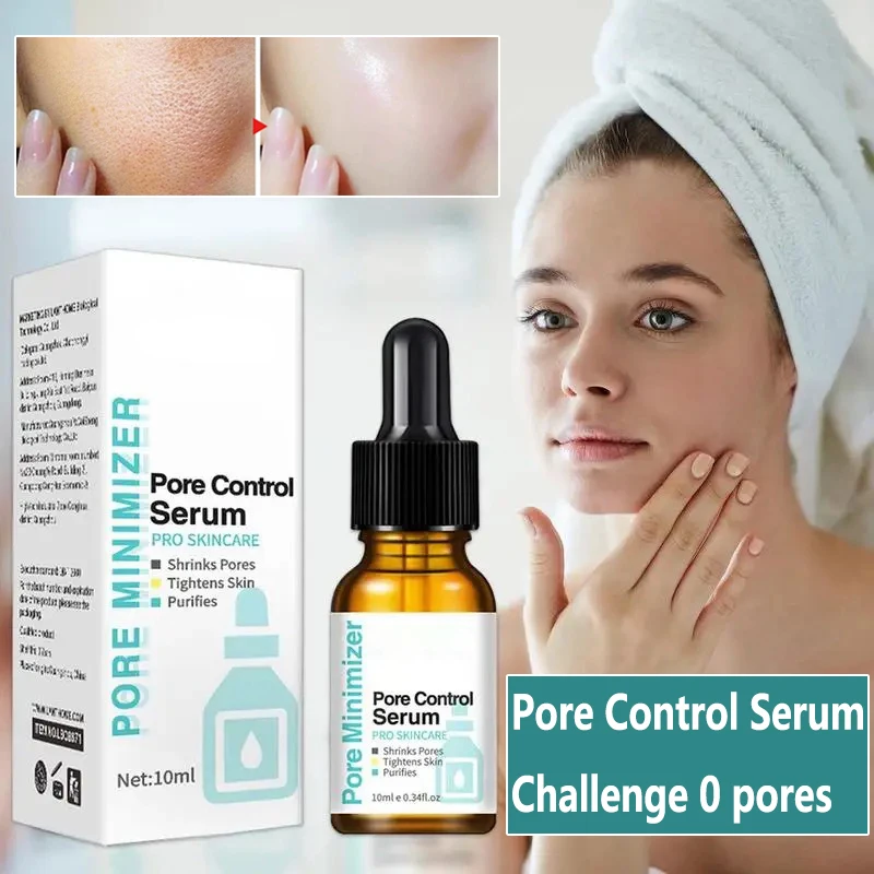 Pore Shrinking Care Serum Shrinking Pores Relieving Dryness Moisturizing Facial Essence Eliminate Dilated Pores