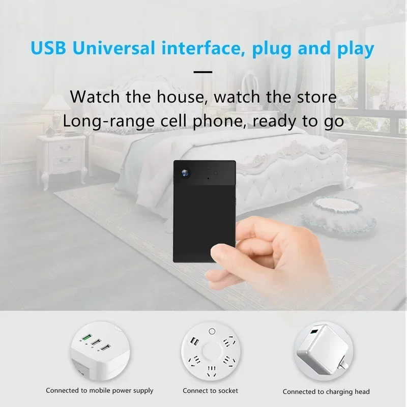 X9 mini kameranın ön görünümü