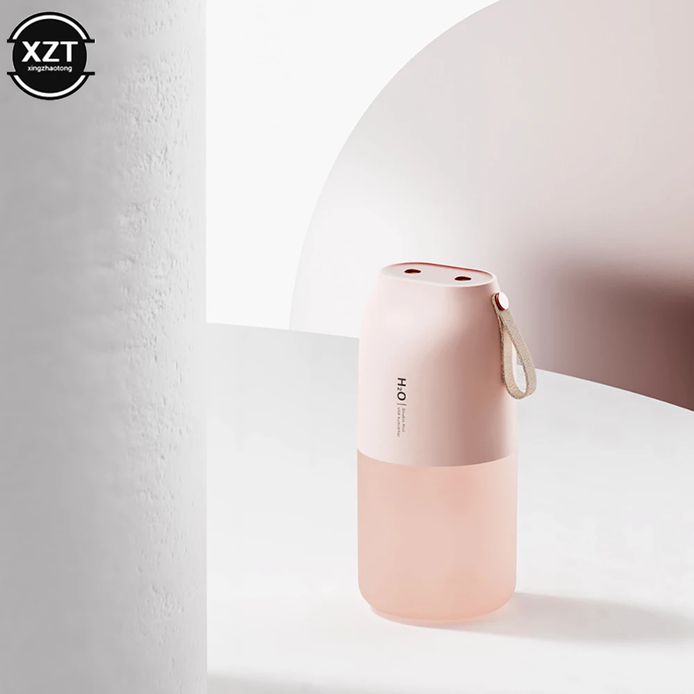 Wireless Air Humidifier Aroma Diffuser 2000mAh Battery Rechargeable Double Nozzle Essential Oil Diffuser Mist Maker Humidifier