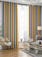 New yarn-dyed hemp seamless splicing northern Europe modern simple network red living room bedroom balcony floor-to-ceiling 1
