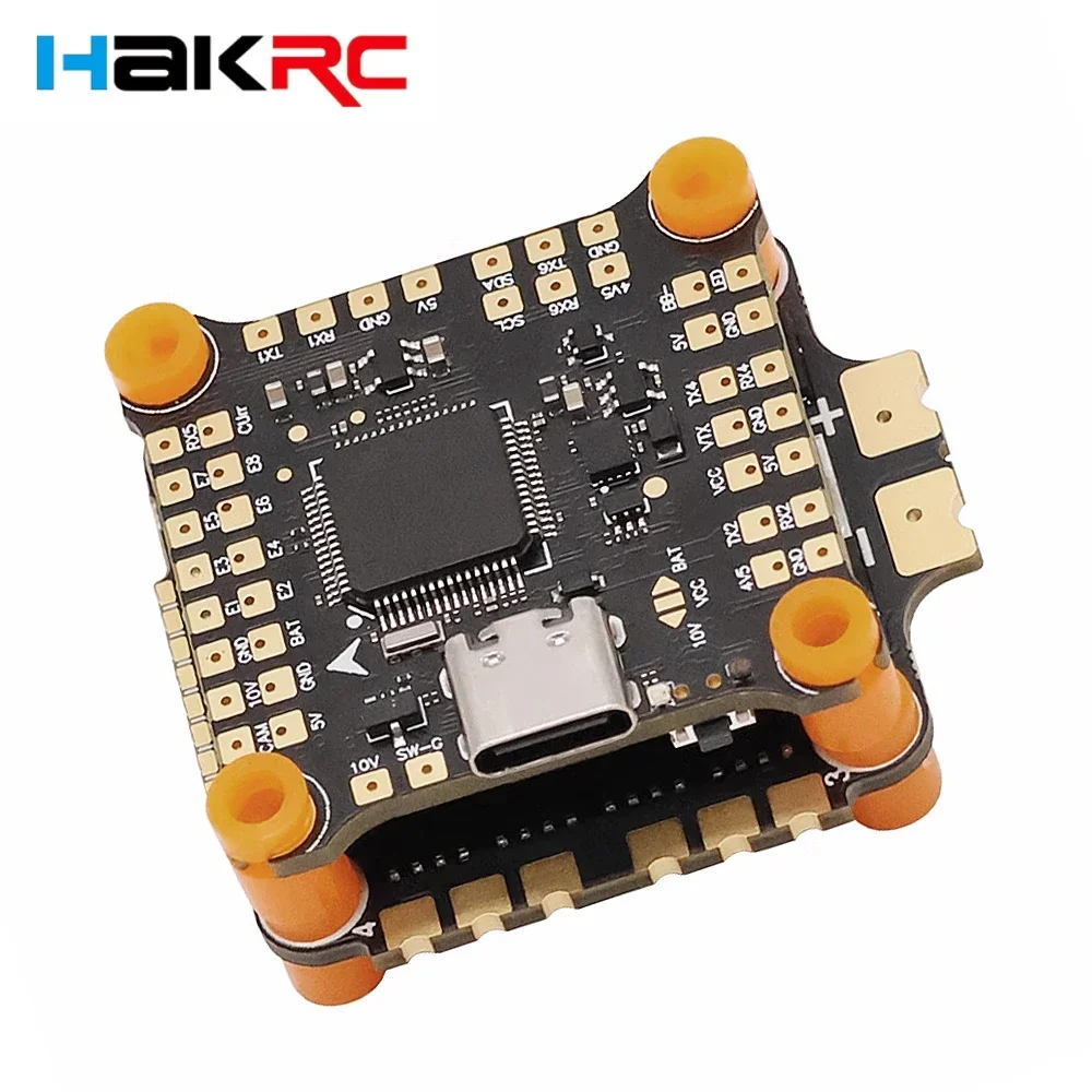 

HAKRC F405 V2 F4 Flight Controller Dual BEC W/ 45A 50A 60A 65A 4in1 ESC DShot 150/300/600/1200 PWM for RC FPV Racing Drone