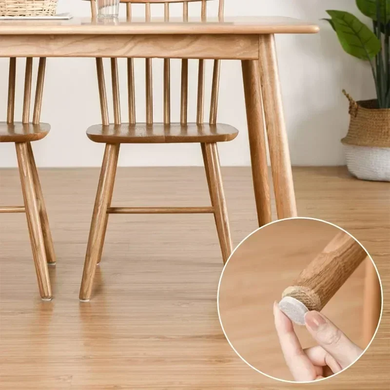 Self Adhesive Felt Chair Leg Pad Non-slip Felt Furniture Pad Anti Scratch Hardwood Floor Protector Mats Table Legs Bottom Covers 3