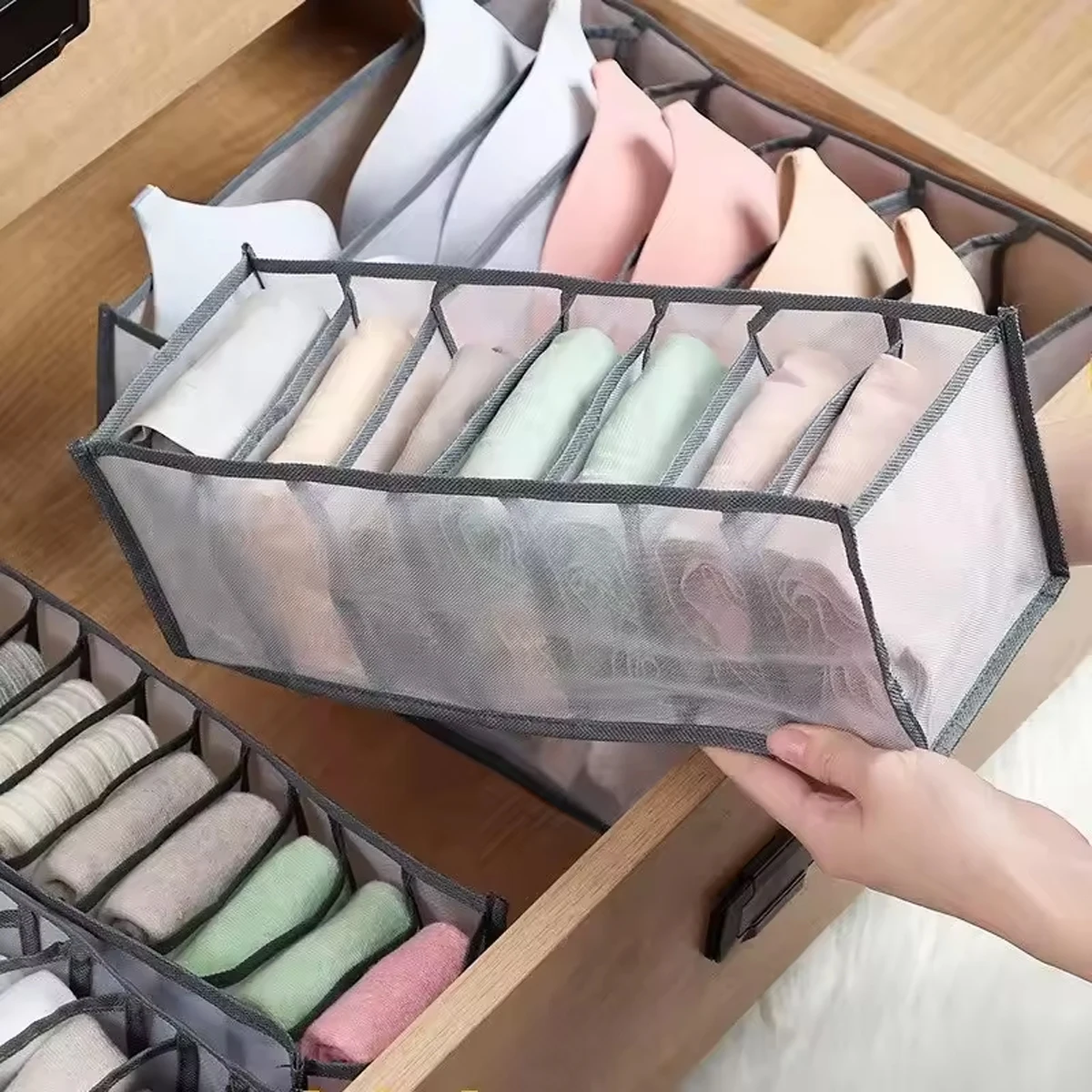 Underwear Drawer Organizer Foldable Design