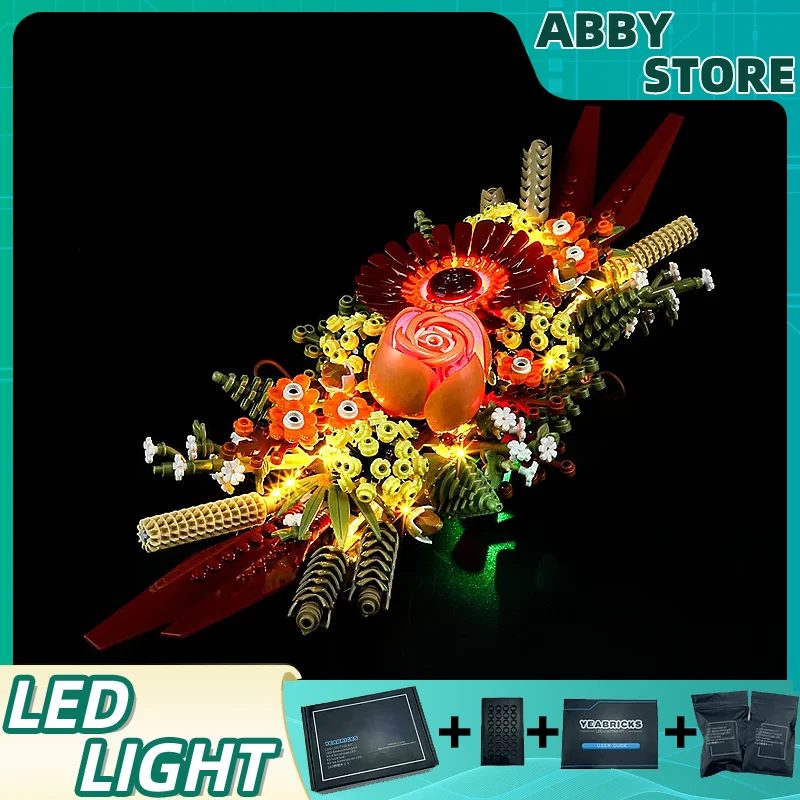 

Технические детали для конструктора LEGO 10314, строительные блоки с сушеными цветами (только Φ, без модели блоков)