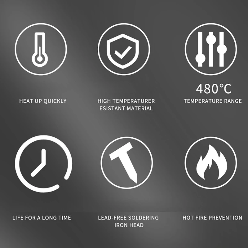 60W Internal Heat Solder Gun Welding Machine 110V/220V Fast Thermal