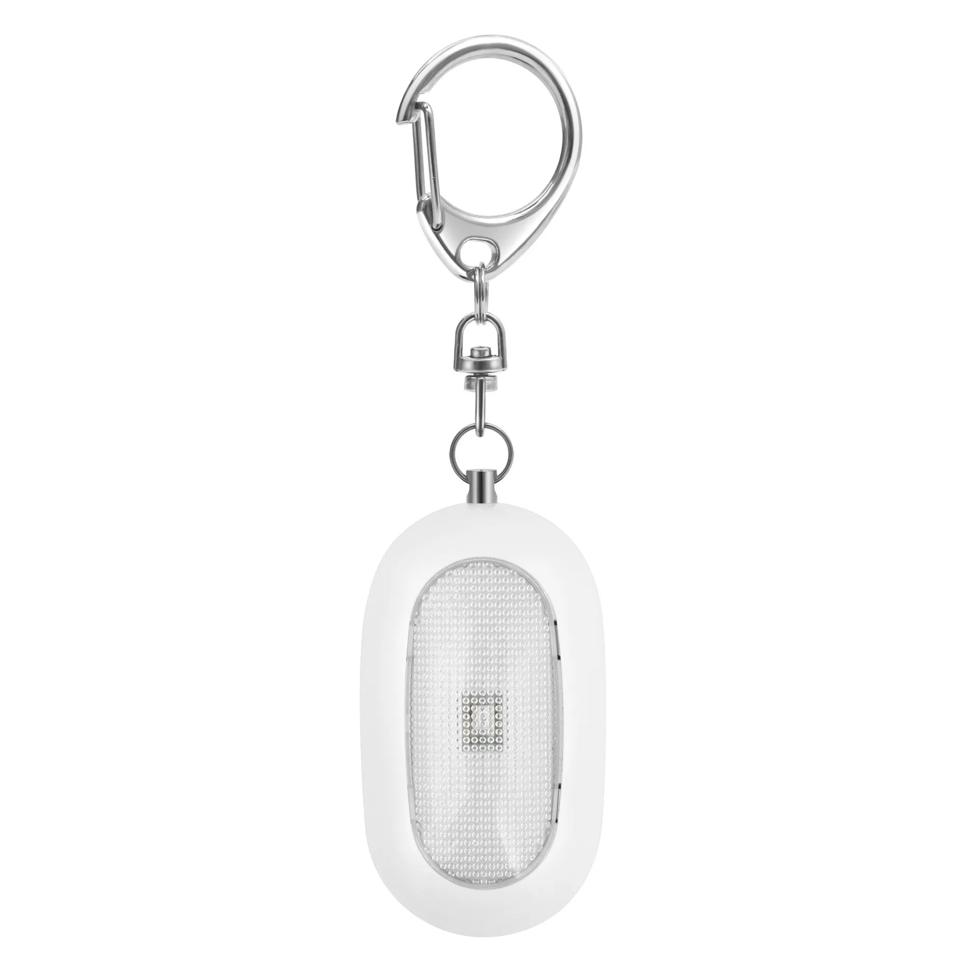 ZK30 LED 호신 경보, 125dB 늑대 방지, 어린이 여성 보안 보호, 개인 안전 비명 소리 큰 비상 경보 키체인