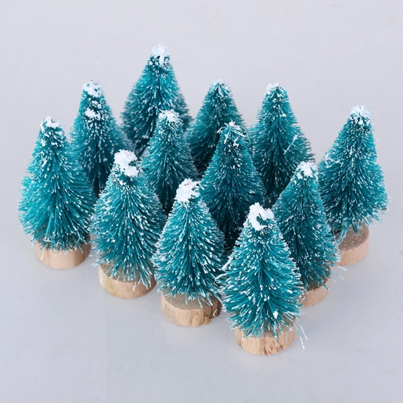 Belle Vous 12 Miniature Natalizie In Resina - Pinguini, Orsi Polari E Fiocchi Di Neve Per Decorazioni Fai Da Te, Albero, Presepe E Villaggi Invernali
