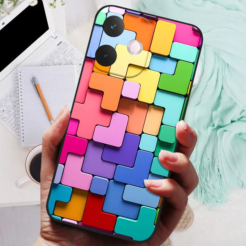 Enhanced Soft TPU Silicone Shockproof Phone Case with Cute Design - Bumper Protection Cover