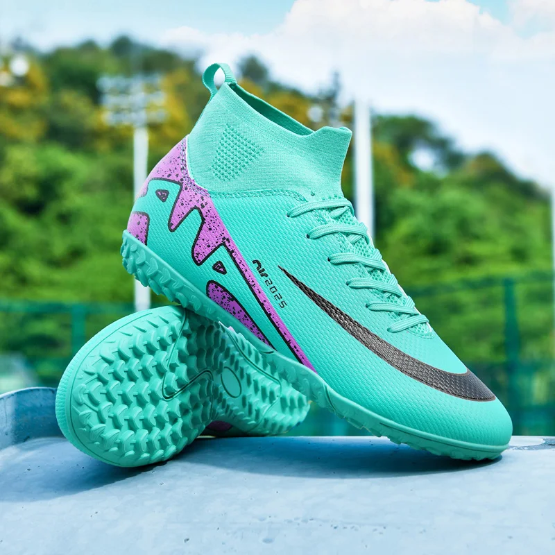 Godasse Chimpunes Multitacos Centipede Guayos Tennis Turf Futsal Fast Society Field Football Soccer Cleat Boots Shoes Men