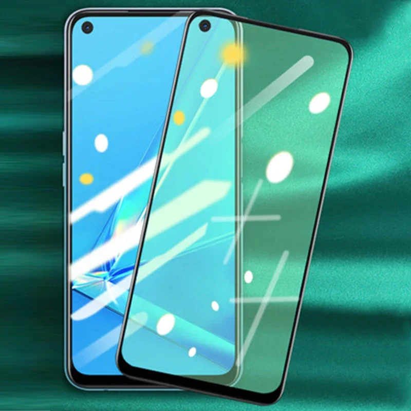 

3D полное клеевое закаленное стекло для OPPO A32 полное покрытие экрана Защитная пленка для OPPO A53