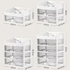 Hot Drawer Makeup Organizer Large Capacity Plastic Makeup Storage Box Lipstick Holder Large Capacity Office Supplies Storage Box 6