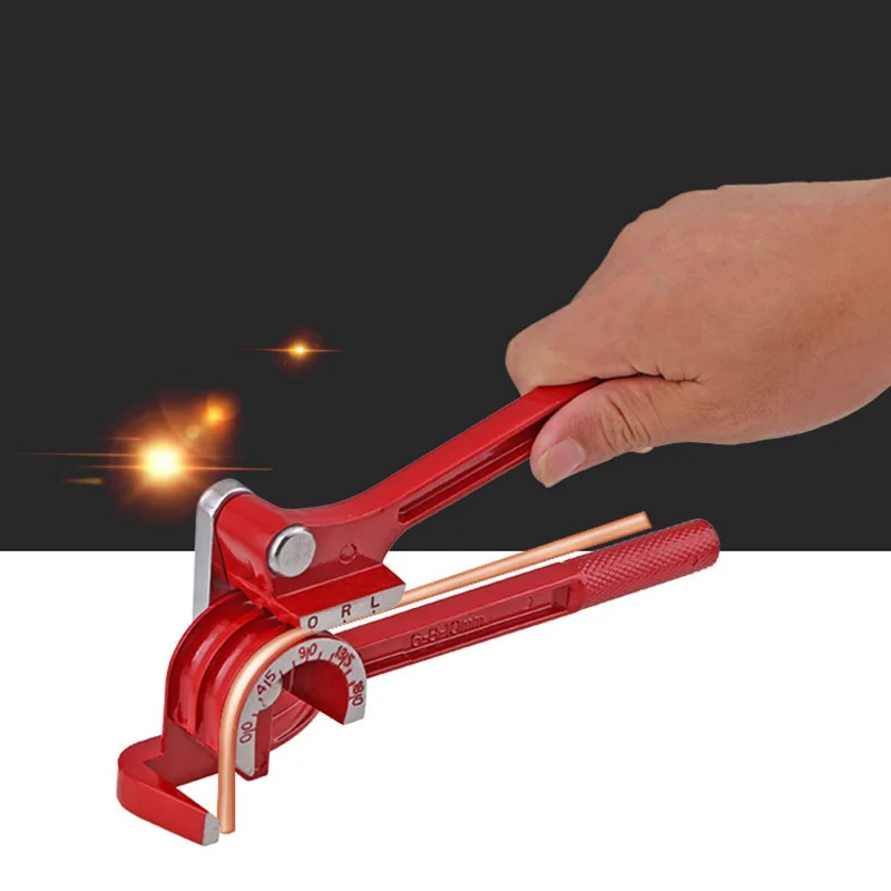 Tube Bender Manual Pipe Bender Tube Bending Machine 180 Degree Metric 6mm 8mm 10mm