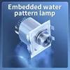 led dynamic water pattern light water ripple projection light decoration hotel aquarium embedded interior decoration background 1