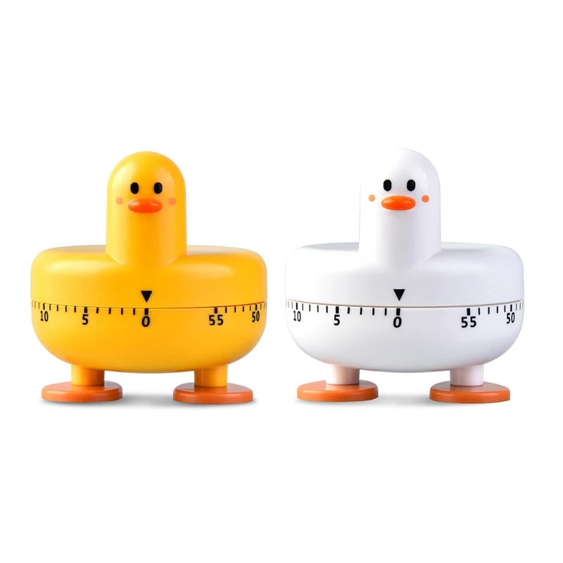 

Cartoon Little Duck Timers Mechanical Counters Clock Cooking Timing Home Gift