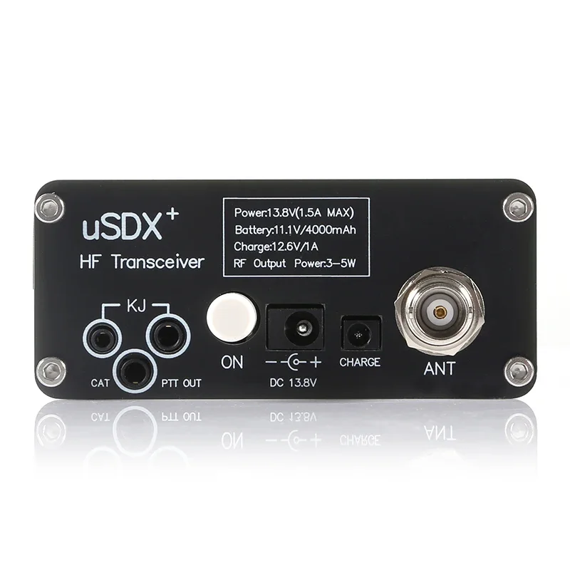 R1.02W 3-5W USDX+ V2 SDR Transceiver All Mode 8 Band HF Ham Radio QRP CW Transceiver 80M/60M/40M/30M/20M/17M/15M/10M radio receiver fm radio transmitter