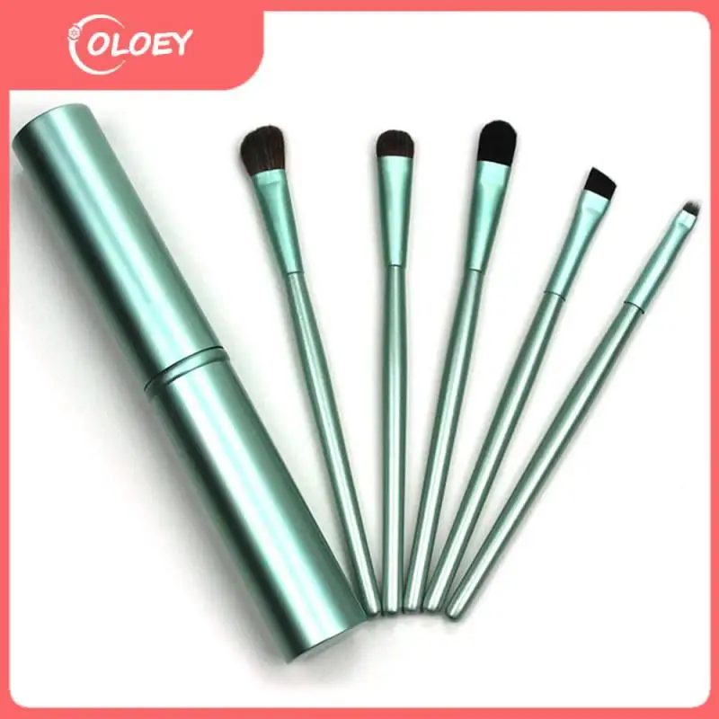 5pcsPortableMiniTravelEyeMakeupBrushesSetProfessionalEyeshadow