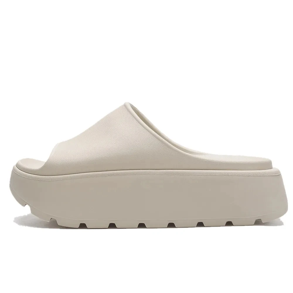 

Женские нескользящие шлепанцы на толстой нескользящей платформе, летние уличные удобные повседневные туфли, женские сандалии с открытым носком