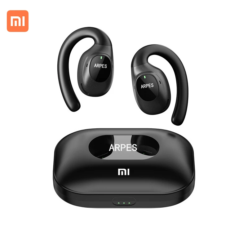 

100% Original For xiaomi Bone Conduction T27 Bluetooth Earphones Ear Earbud Wireless Headphone With Mic Sports Hifi Headsets