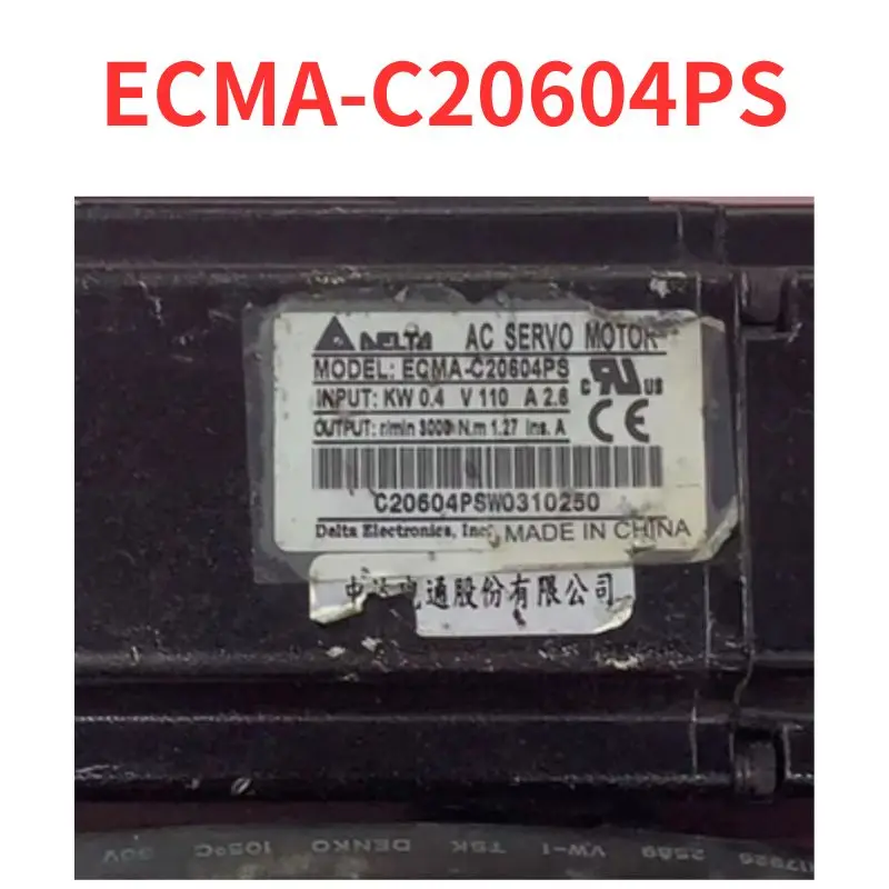 

90% новый Серводвигатель ECMA-C20604PS протестирован ОК