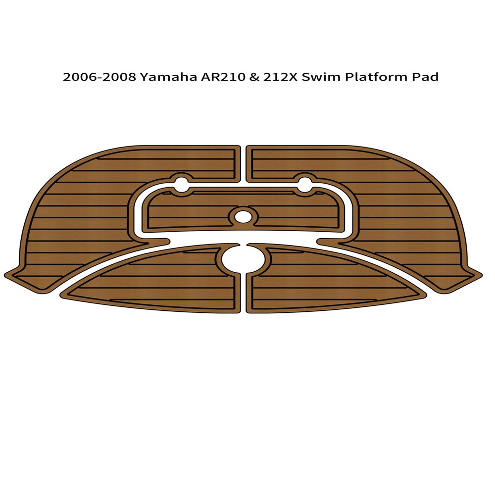 

2006-2008 Yamaha AR210 212X Swim Platform Boat EVA Faux Foam Teak Deck Floor Pad