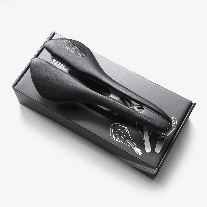 San marco mantra sattel Carbon faser rennrad sattel 114g 278X131mm Vordersitz Matte Prostata sattel Fahrrad zubehör – Detail 21