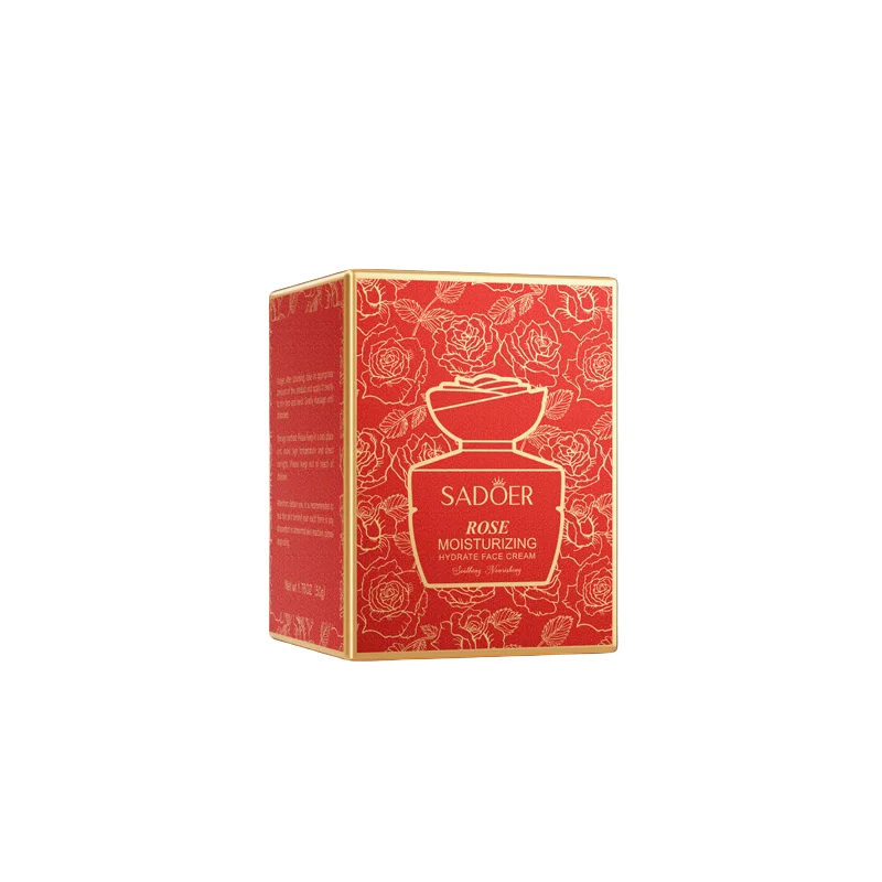 50 g Rosen-Feuchtigkeitscreme, sehr hautfreundlich, langanhaltender Duft, glatte und weiche Textur, seidig und sanft zu berühren, wie eine Schicht feuchtigkeitsspendend, wasserig und feuchtigkeitsspendend, spendet und hält die Haut ungleichtert die leicht zu strafft und macht. Beige ist