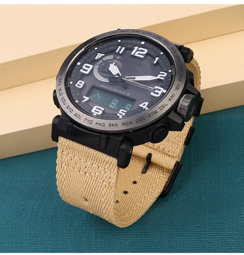 Casio mountaineering watch strap PRW-6600 PRG-600 650