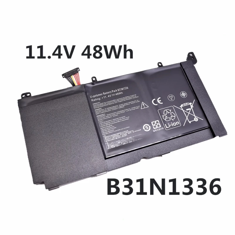 B31N1336 Laptop Battery For ASUS VivoBook C31S551 S551L S551LB S551LA