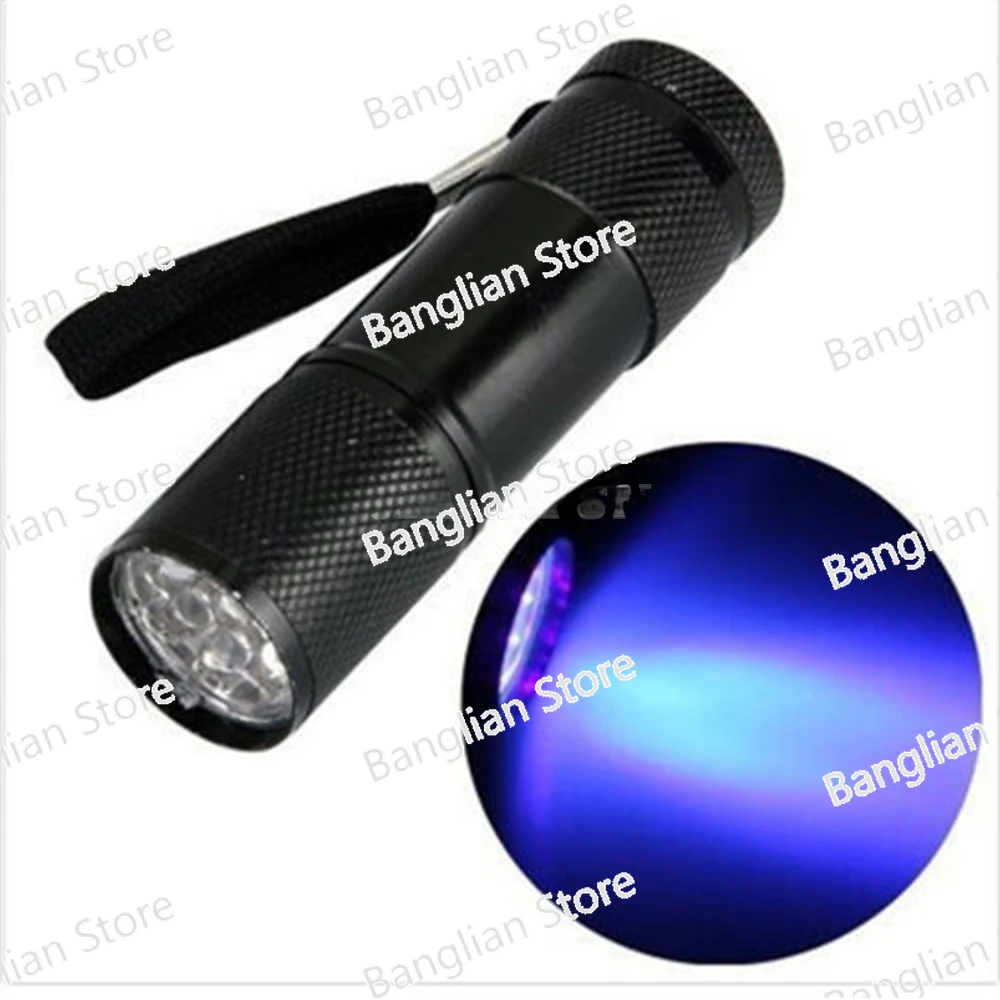 

200PCS Mini Detection Portable Light LED Flashlight Black Light UV Flashlight