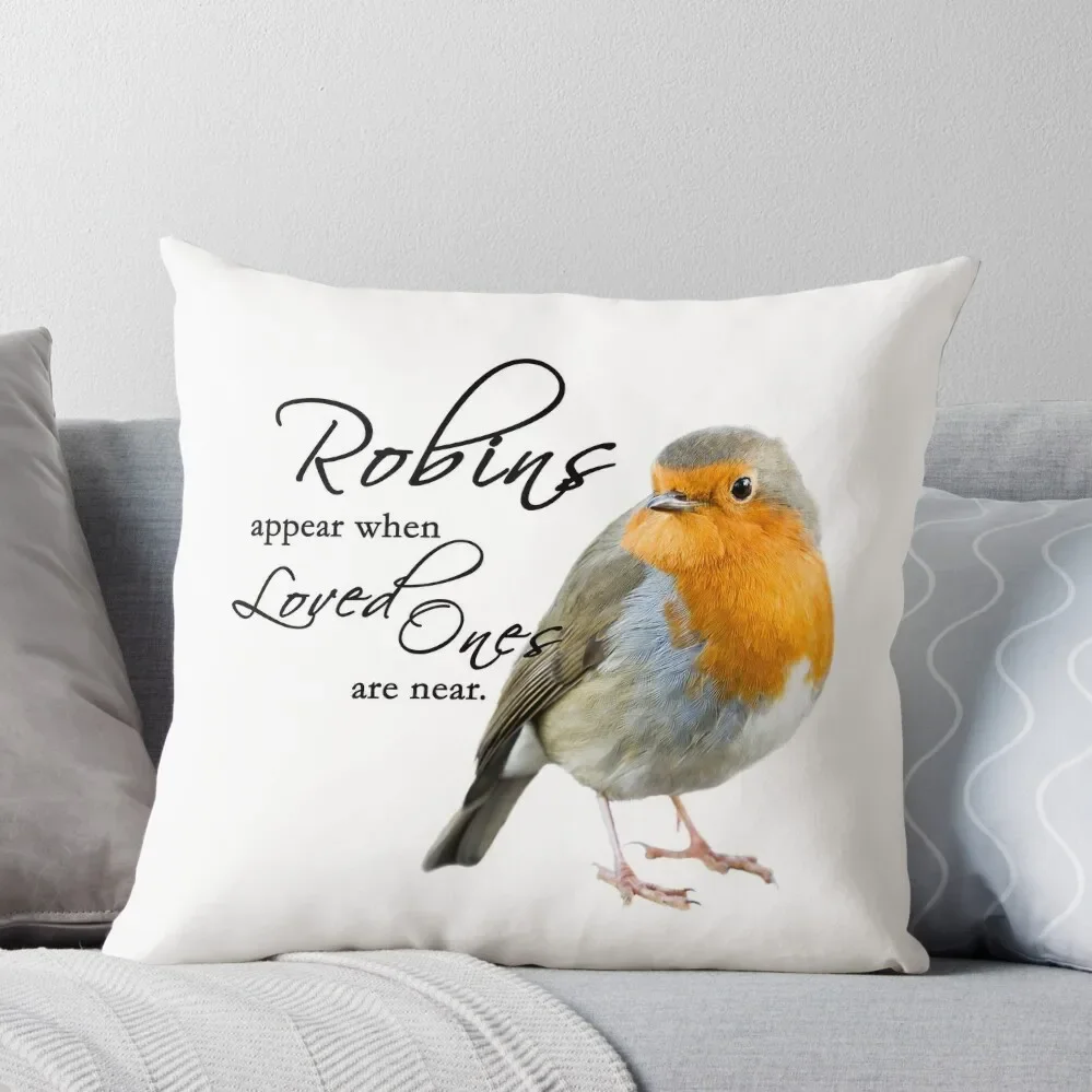 

Robins Appear.... Throw Pillow Sofas Covers Pillowcase Cushion pillowcases for sofa cushions