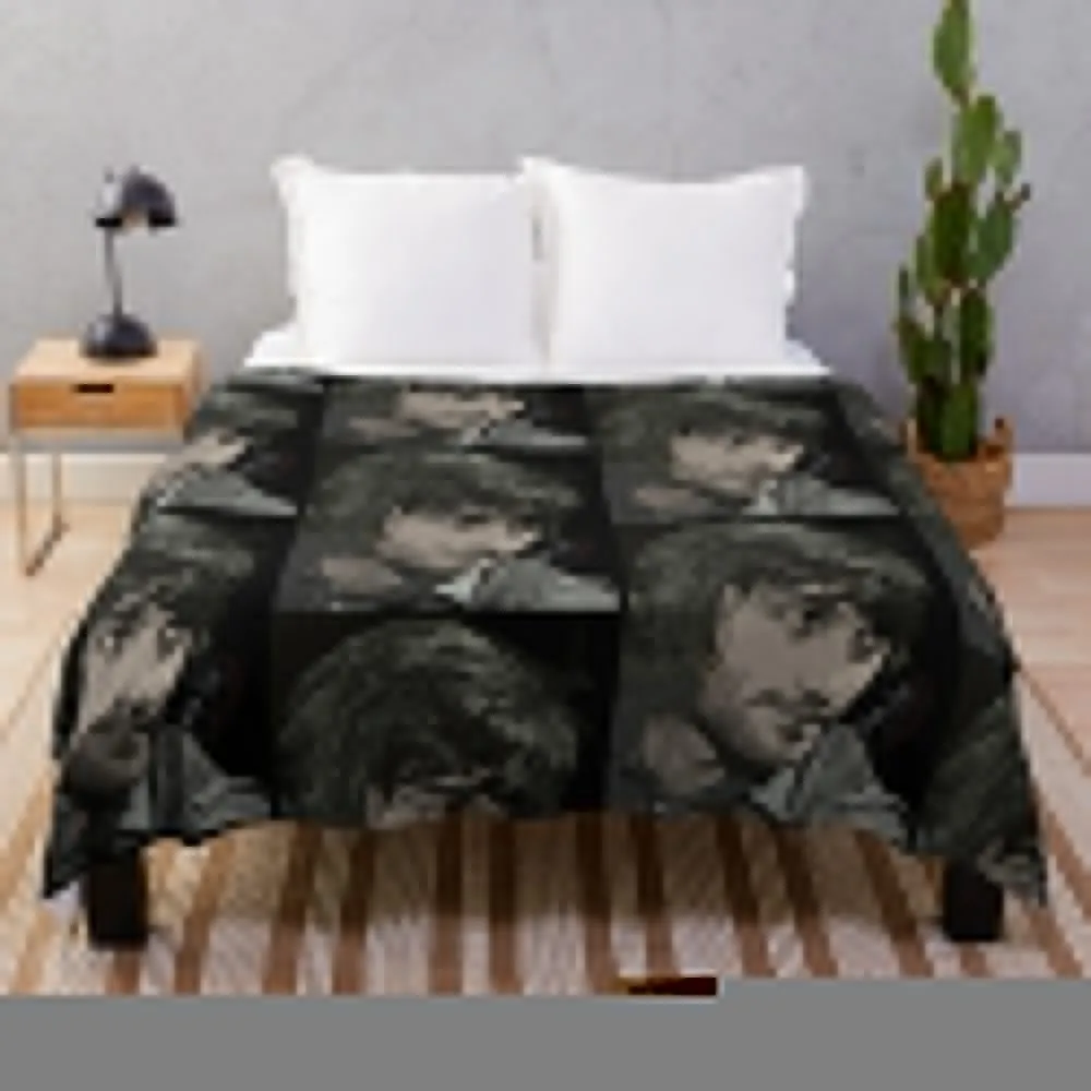 George Best Football Genius Throw Coperta Luxury St Extra Large Throw Soft Letti Coperte