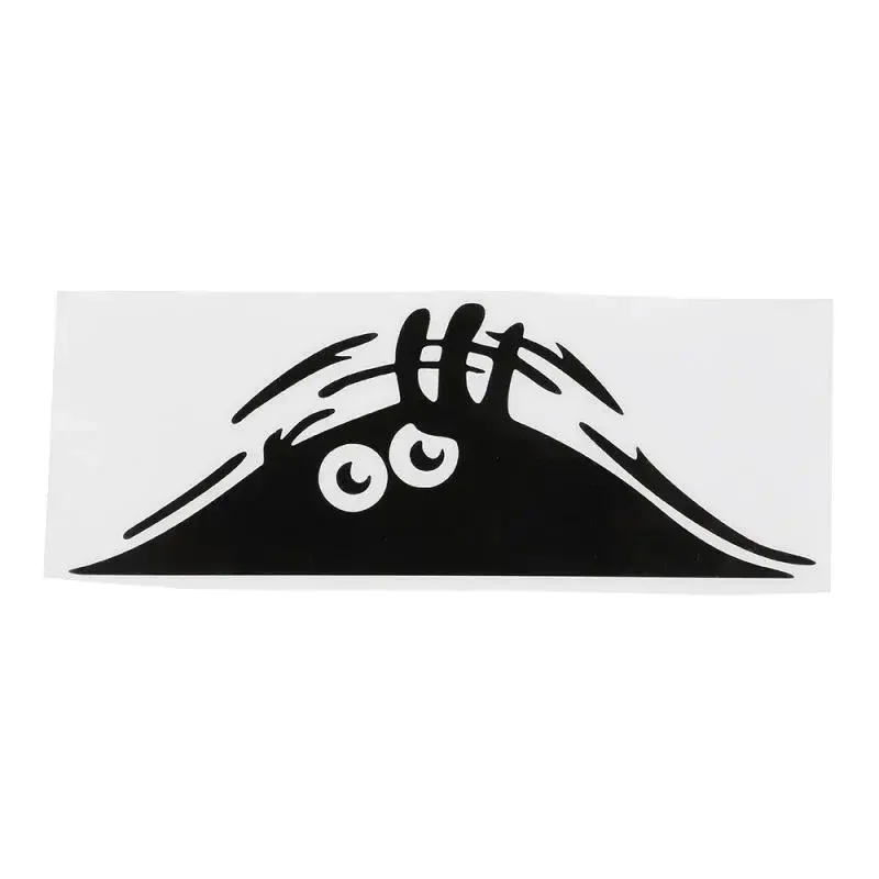 

Car Sticker Waterproof Scratch Cover Decal Auto Decoration Funny Peeking Monster Big Eyes Sticker Car Styling PVC,19CM*7CM