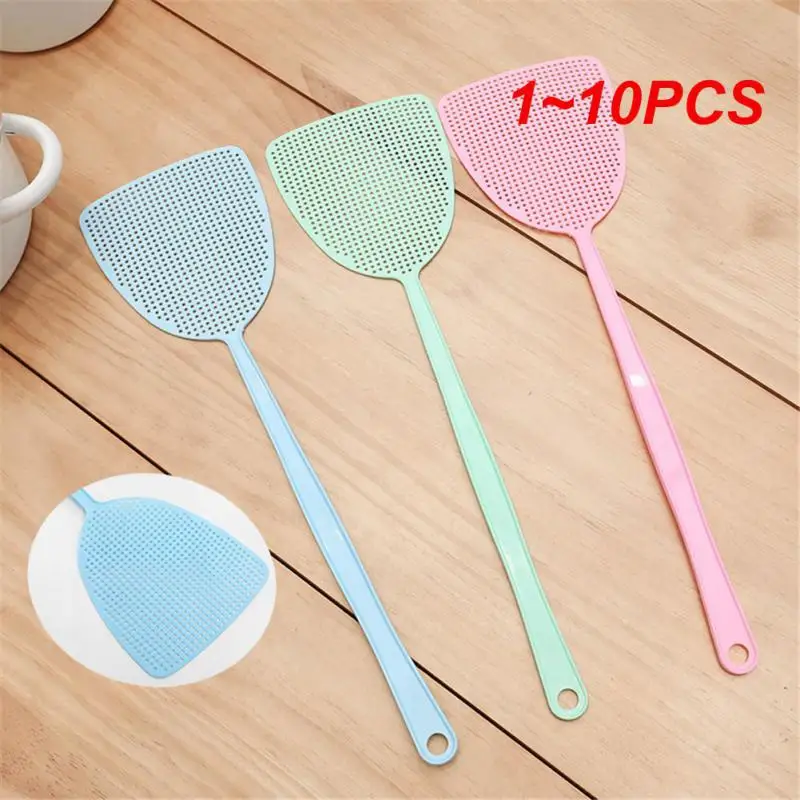 

1~10PCS Plastic Fly Swatter Beat Insect Flies Pat Anti-mosquito Shoot Fly Pest Control Mosquito Tool Home Kitchen Accessories