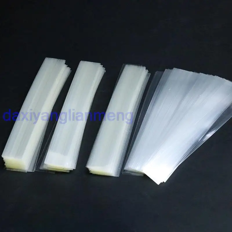200 Stück/Lot DIY Schrumpffolien für Lippenstiftboxen und Stiftverpackungen – Transparente Schrumpfversiegelungsfolie für Gläser und Kappen – Detail 3