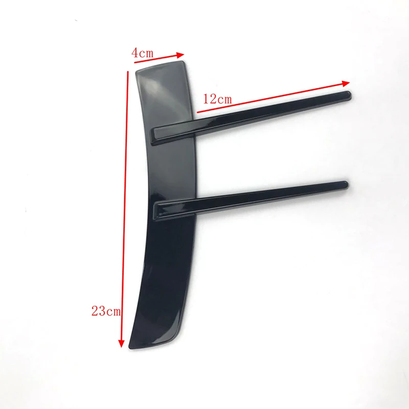 2Pcs Front Bumpers Lip For Benz A-Class A180 A200 A220 Air Vent Trim Spoiler Canards Splitter Car Styling Accessory car bumper spoiler bumper lip bumper lip decoration front bumper decoration front bumper cover
