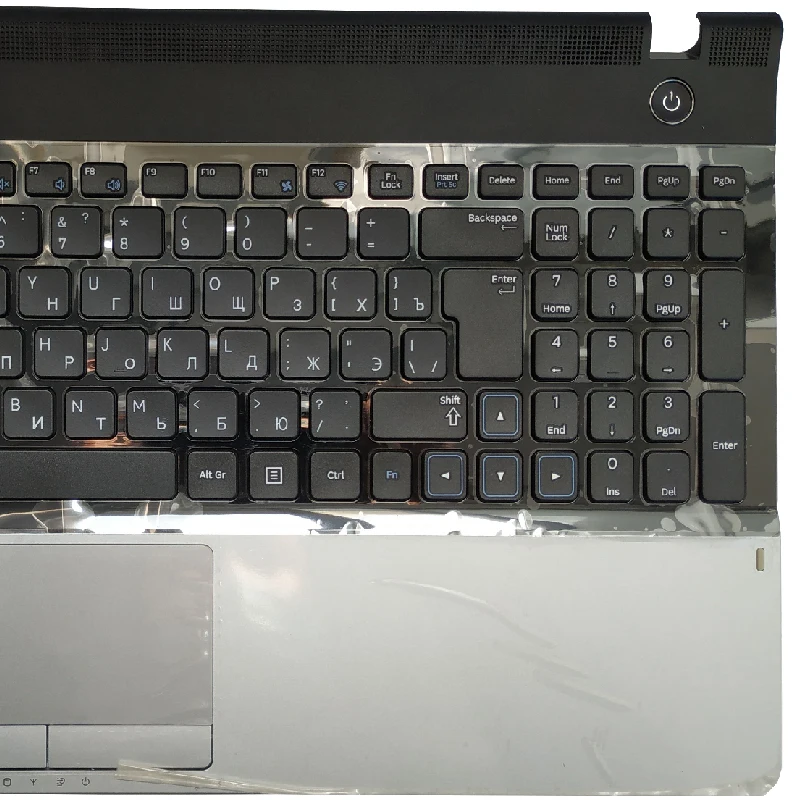 Russo ru Teclado para Notebook para Samsung Palmrest Tampa Superior Np300e5a Np305e5c Np300e5x Np305e5a 300e5c 300e5z - Imagem 5