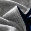 Autumn Winter New Thickened Cashmere Coat Men's Front and Back Standing Neck Zipper Cardigan 100% Merion Wool Knitted Jacket Top 6