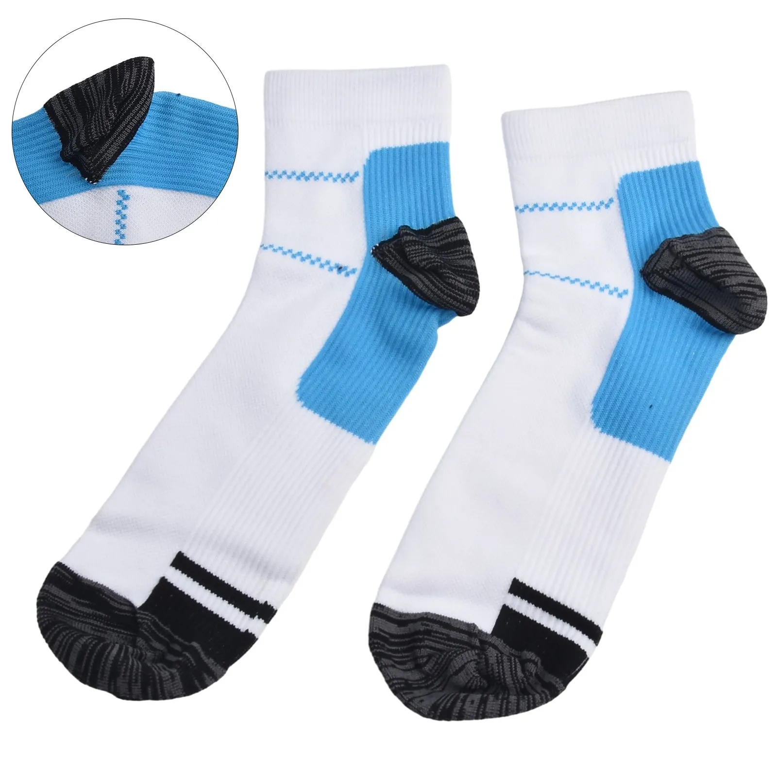 

Fitness Socks Sports Socks Foot Compression Socks Outdoor Sports Reduce Swelling Shaping Nylon For Running Fitness