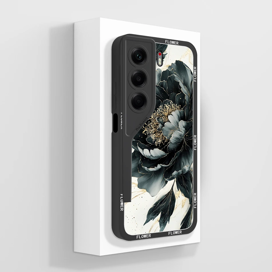 Trendy Creative Soft High-Quality Liquid Silicone Phone Case - Durable Bumper Back Cover
