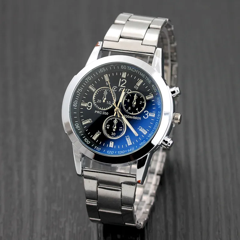 

Geneva Men's Watches Men Sports Watches Full Steel Quartz Wriswatches Cheap Price Erkek Kol Saati Montre Homme Horloges Mannen