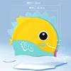 Cartoon Cute Fish Shark Shape Silicone Swimming Cap for Children Protect Ears Swim Hat for Boys Girls Swimming Pool Accessories 3