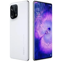 Oryginalny OPPO znajdź X5 5G telefon komórkowy 6.55 "ekran AMOLED 120Hz Snapdragon 888 Android 12 kamera szybkie ładowanie 80W Smartphone 2
