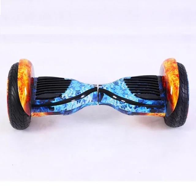 Powerful 10 inch white electric self-balancing scooter hooverboard for adults