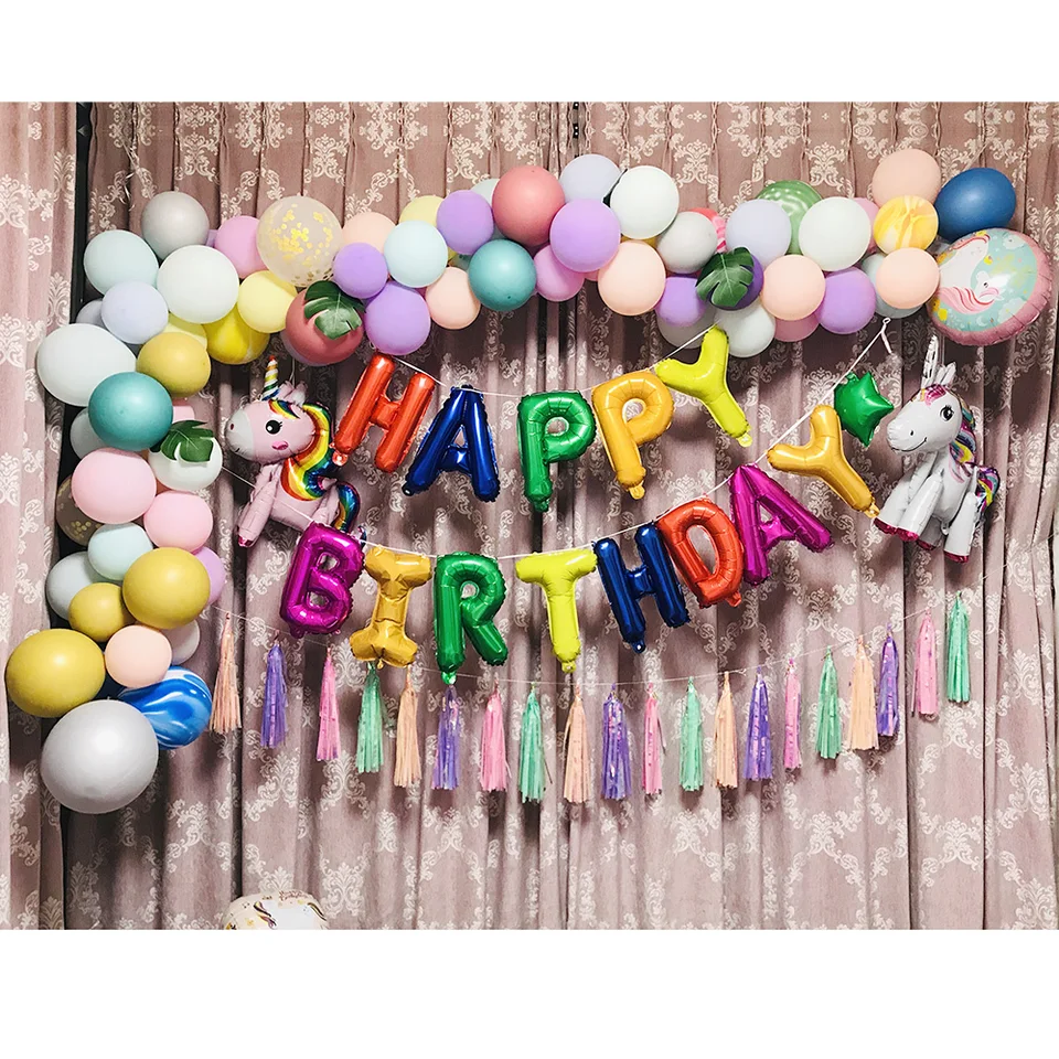 Ghirlanda di palloncini pastello opachi personalizzati, arco di palloncini arcobaleno, regalo personalizzato per baby shower, festa di compleanno, matrimonio, battesimo, anniversario, decorazioni - Italia