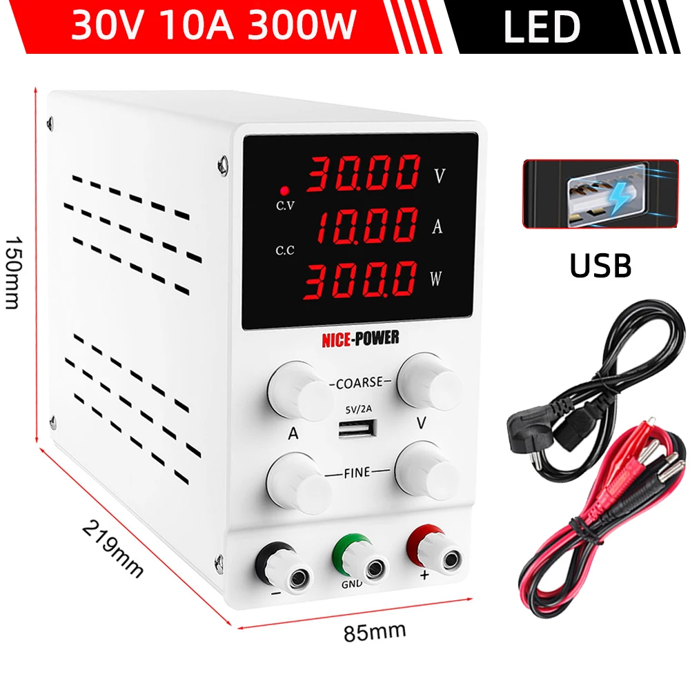 30V 10A LED display