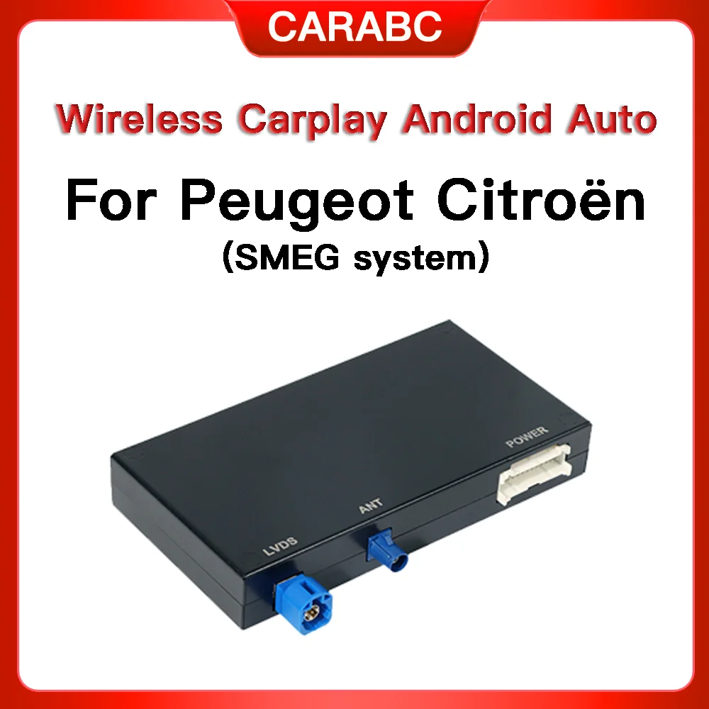 For Peugeot Citroen Wireless Carplay adapter Android Auto module SMEG thumbnail 2