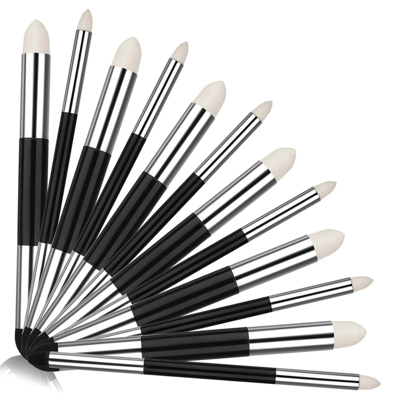 Set 46 Pezzi Per Disegnare E Sfumare - Penne Spugna, Raschietti E Spugnette Per Artisti E Principianti - Foto 2