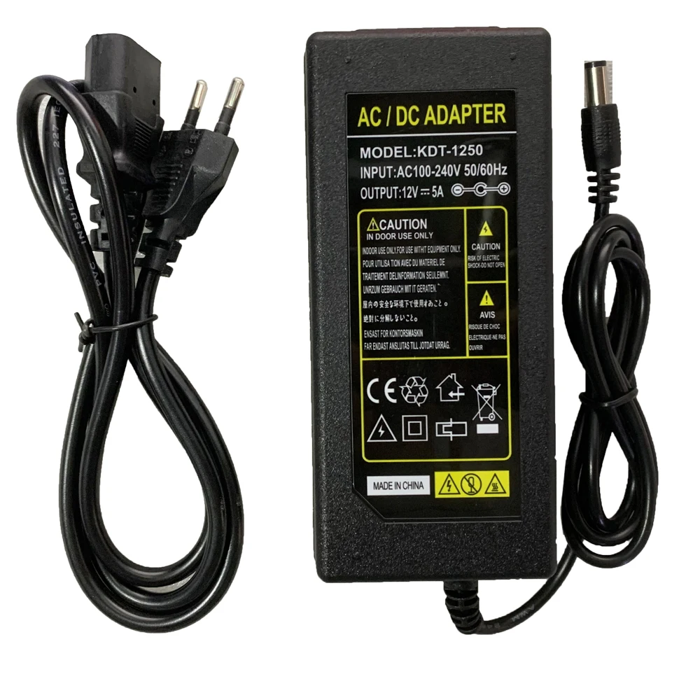 AC DC 3V 5V 6V 8V 9V 10V 12V 15V 24V Power Supply Adapter Charger - Foto 6