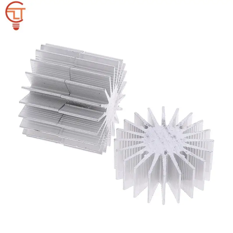 5PCS LED Heatsink Radiator Aluminum 1W 3W Heat Sink Radiator Household Lamp Replaceable 36mmX15mm aluminum heat sink